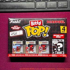 Funko Bitty Pop Deadpool 4-Pack with Mystery Figure